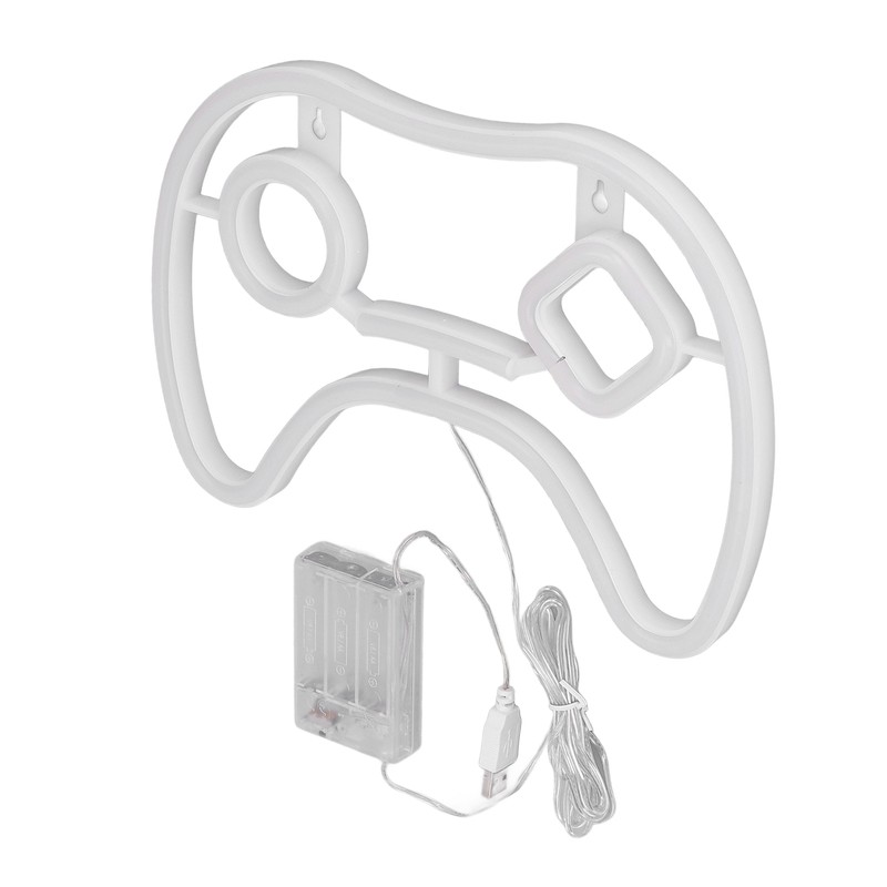 LED Neon Sign Game Controller Shaped 11inx7.5in LED Safe PVC