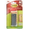 Command UU001563061 Metal Nail for Hanging Pictures (Serrated), Silver/Black, Pequeñas