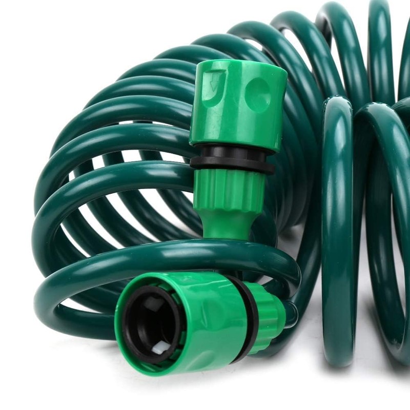 Recoil Garden Hose 25FT EVA Water Hose with 7-Pattern Spray