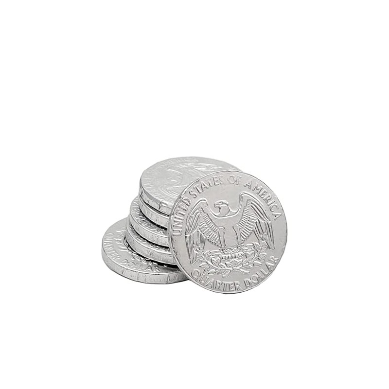 25-Pack Chocolate Coins, Dairy-Free, Dark Chocolate Hanukkah Gelt, Bittersweet Coins
