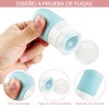 Juego de 17 Kit de Viaje Aseo Personal Mujer, Botellas
