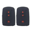 WEIBISS 2Pcs Silicone Key Fob Cover Protector Keyless Jacket Remote
