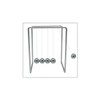 Small Silver Newtons Cradle