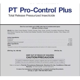 BASF PT Pro-control Plus by BASF TR 6oz Can Kills Ants Wasps Fleas Mosquitoes Moths