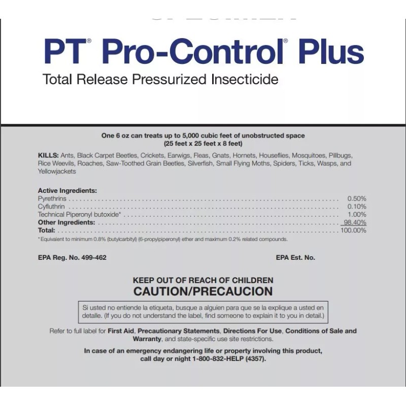 BASF PT Pro-control Plus by BASF TR 6oz Can Kills