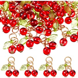 50 Pieces Mushroom Charm Pendant Mushroom Resin Charm Mushroom Jewelry Finding Charm DIY Pendant Making Resin Charm for Bracelet Necklace Earrings Keychain Craft