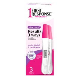 First Response Triple Check Pregnancy Test 3 ct.