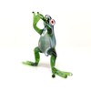 Sansukjai Frog Miniature Figurines Animals Hand Blown Color Glass Art