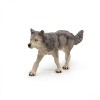 Papo Wild Animal Kingdom Figure, Grey Wolf