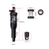 Mountain Bike Soft Rear Frame Tail Air Pressure Springback Shock