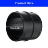 Editbar 2 Piece Pipe Connector, 75 mm Heater Outlet Adapter