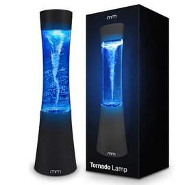 mikamax Tornado LED Lamp - Night Lamp & Desk Lamp - Movable Mood Light with Tornado Effect