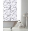 COUNTRY CLUB Shower Curtain with Rings Marble