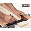 EXcraft Metal Mechanical Carpenter Pencil with 6 Refills Deep Hole