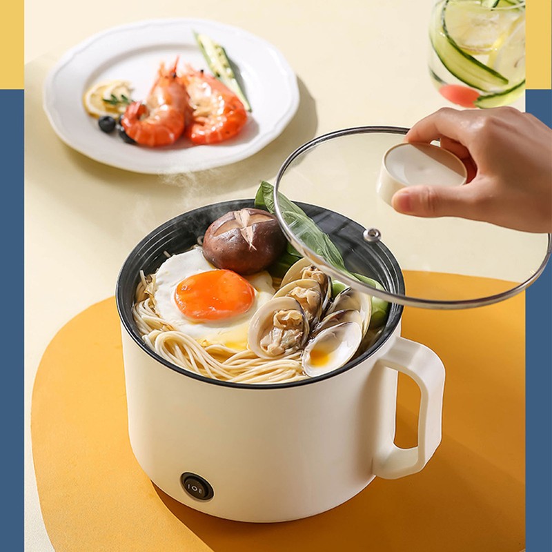 Multifunctional Electric Cooking Pot Small Mini Electric Cooker Rapid Noodle