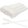 100 bobinas desechables de silicona para pestañas, cepillo de rímel,
