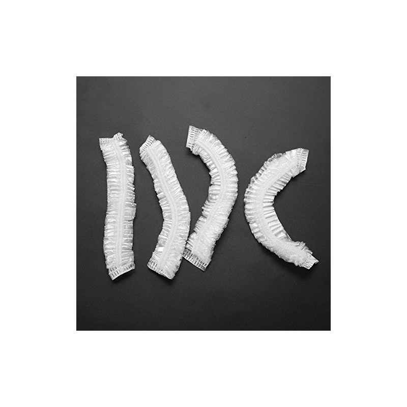 100pcs Gorros de ducha desechables Sombrero de Baño Gorro de