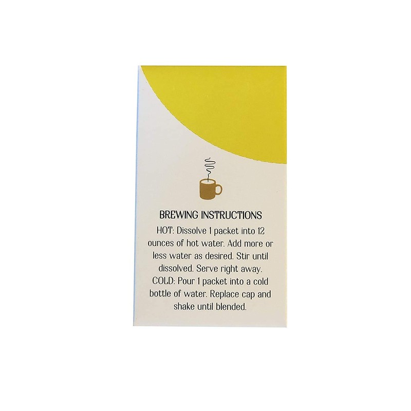 Trader Joe's 100% Natural Ginger Drink Mix 7 - 0.5oz