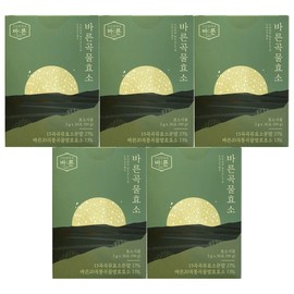 Bareun 바른곡물효소 3g x 30개입 x 5박스 / 써클 Right Grain Enzyme 3g x 30 Packs x 5 Boxes / Circle