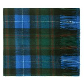 Oxfords Cashmere 100% Lambswool Tartan Plaid Scarf, Macrae