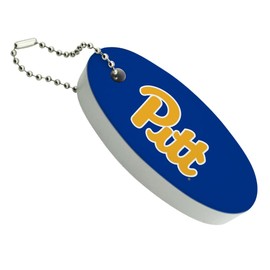 GRAPHICS & MORE University of Pittsburgh Primary Logo Floating Keychain Oval Foam Fishing Boat Buoy Key Float