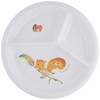 Markei Belli Child J25 BC Three-Divided Dish, Small, Squirrel