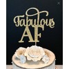 Fabulous AF - Decoración para tarta