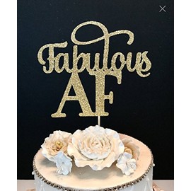 Fabulous AF - Decoración para tarta