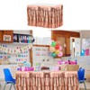 QUARKZMAN Pack of 4 29 x 108 inch rose gold