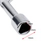 Antrader Triangle Spanner Key, Matel Triangular Lock Keys Socket Universal