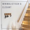 ASTREIN® | Magnetischer Schlüsselhalter | Messerhalter | Wandhalterung aus Holz