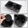 GRAND ORANGE Dual Cup Holder Insert Compatible with 007-2014 Chevy