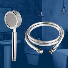 Aluminum shower pvc hose set/anti-scale faucet bathroom pvc hose 1.5m set