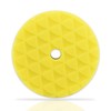 Shinemate - 7" Black Diamond (1) Yellow High Cut Foam
