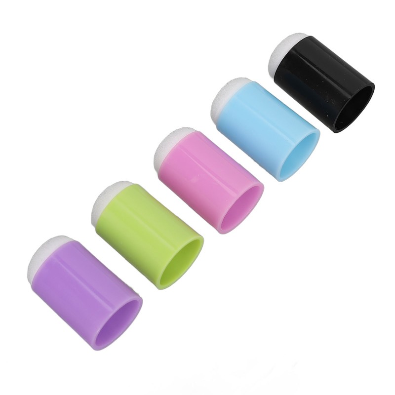 40 Pcs Finger Sponges Daubers Fingertip Concealer Brush Craft Painting