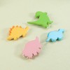 Bicuzat 4 PCS Set Cute Cartoon 3D Dinosaur Design Refrigerator