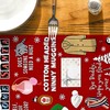 Funny Christmas Table Runner Happy Xmas Kitchen Dining Table Centerpiece