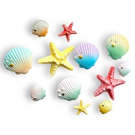 Fridge Magnets, Set of 12 Sea-Themed Decorative Magnets – Ocean-Inspired Fridge Magnets for Home, Office, and Gifts