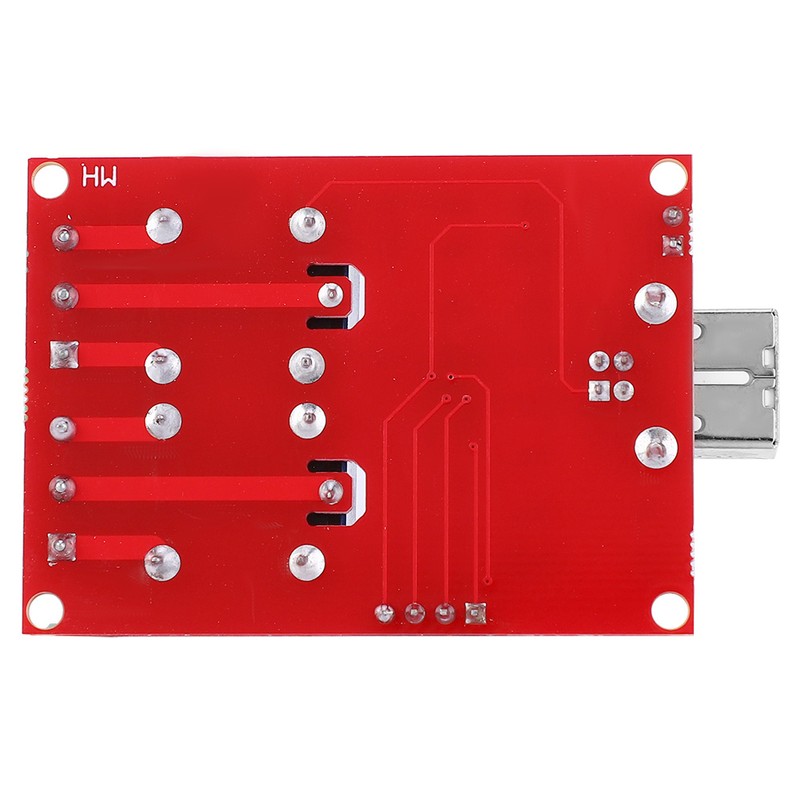5V USB Control Switch 2 Channel Relay Module Computer PC
