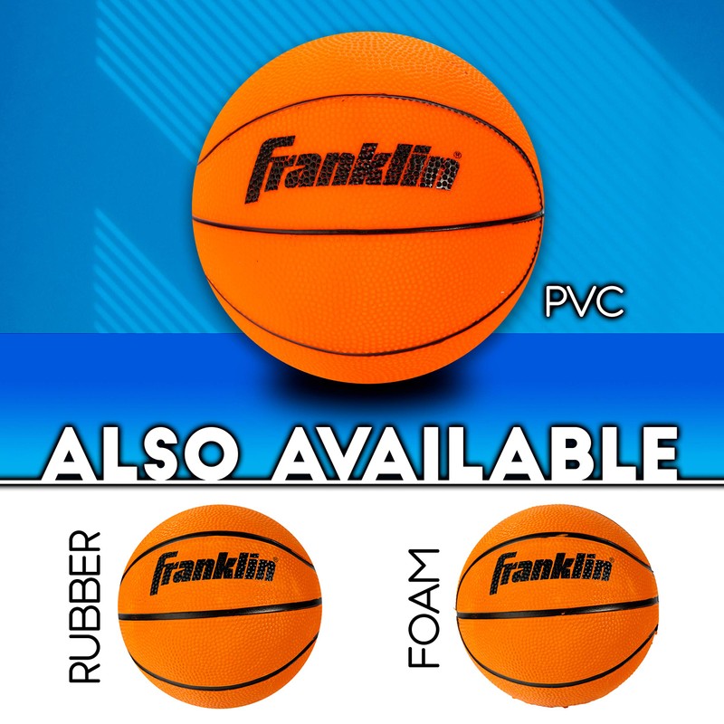 Franklin Sports Indoor Mini Basketballs - 3 Pack - Slam