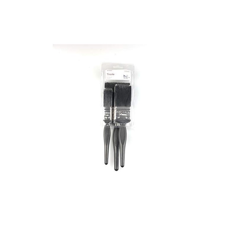 Multi Purpose DULUX Trade Quality Paint Brushes, Pack of 3