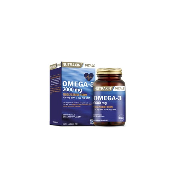 Nutraxin Omega 3 60 Softgel 2000 Mg