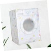 Zerodeko Washing Machine Case Zipper Peva Cover for Standard Washing