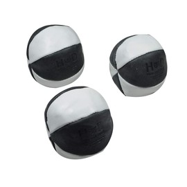 Hide & Drink, Leather Juggling Balls (3 Pack) Equipment with Professional Style, Great Feel, Handmade Includes 101 Year Warranty :: Black White