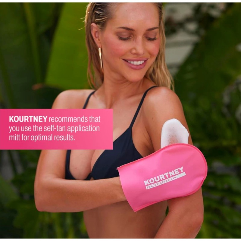 Kourtney Kellar Full Self-Tanning System, Mousse, Lotion, Face Drops Tanning