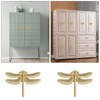 SING F LTD 4PCS Dragonfly Knobs Handles Unique Dragonfly Shape