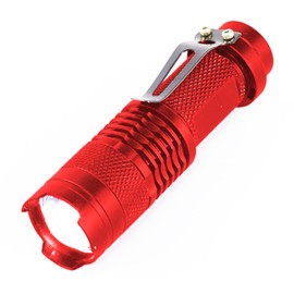 modoao Accessories Small Lightweight Mini LED Waterproof Flashlight Brightness Max 300 Lumens