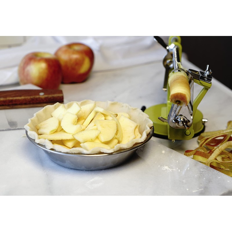 RSVP International Green Apple Slicer, Corer, & Peeler | Suctions