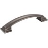 Annadale Pillow Cabinet Pull - 5" Center-to-Center in Brushed Pewter