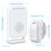 Nineleaf Motion Detector Doorbell, Motion Detector Alarm, Door Chime for